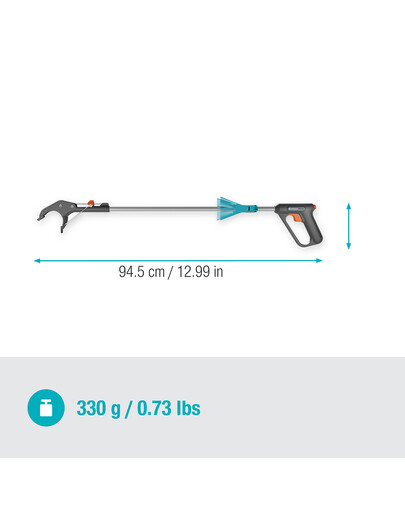 GARDENA Raccoglitore 4 in 1 per vari utilizzi