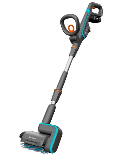 GARDENA Spazzola multiuso a batteria AquaBrush Patio 03/18V P4A
