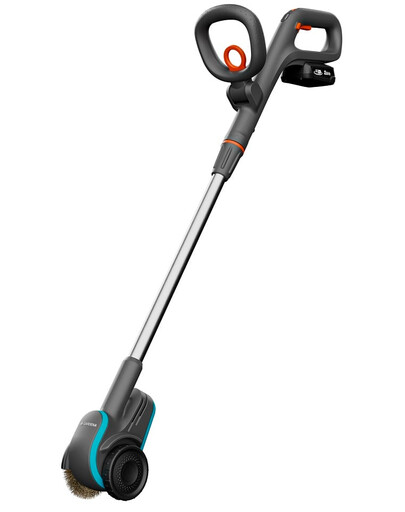 GARDENA Spazzola a batteria per fughe 1800/18V P4A con batteria