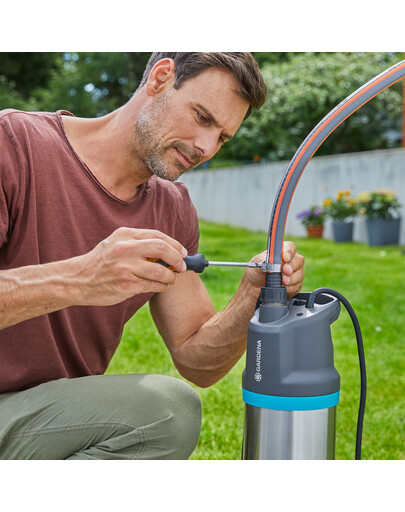 GARDENA Pompa sommersa ad alta pressione 5900/4 inox automatic
