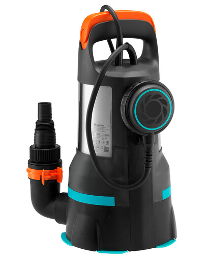 GARDENA Pompa sommersa 2 in 1 per acqua pulita o sporca 15000