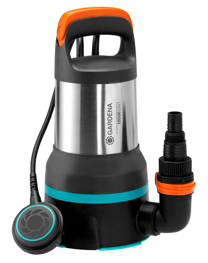GARDENA Pompa sommersa 2 in 1 per acqua pulita o sporca 15000