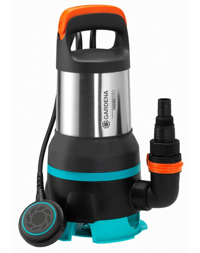 GARDENA Pompa sommersa 2in1 per acqua sporca e pulita 15000