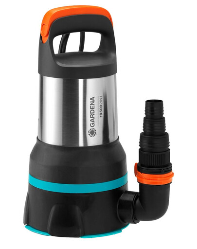 GARDENA Pompa sommersa 2 in 1 per acqua pulita o sporca 19500 Aquasensor