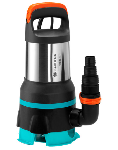 GARDENA Pompa sommersa 2 in 1 per acqua pulita o sporca 19500 Aquasensor