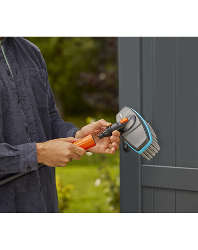 GARDENA Cleansystem Idrospazzola soft per superfici grandi e delicate