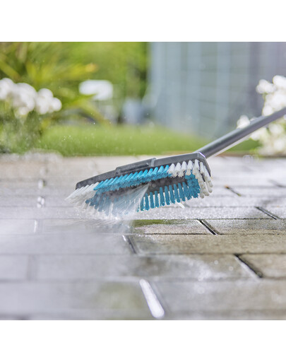GARDENA Cleansystem Spazzolone hard per superfici grandi e resistenti