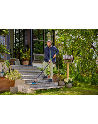 GARDENA Cleansystem spazzola per lavaggio Flex dura