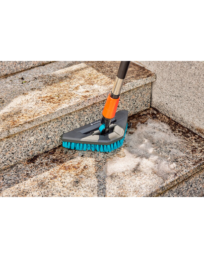 GARDENA Cleansystem spazzola per lavaggio Flex dura