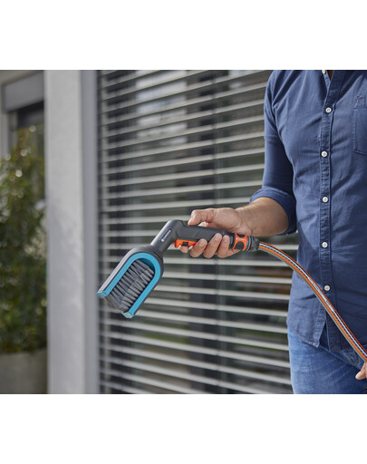 GARDENA Cleansystem Spazzola per tenda veneziana, per pulire i listelli con acqua