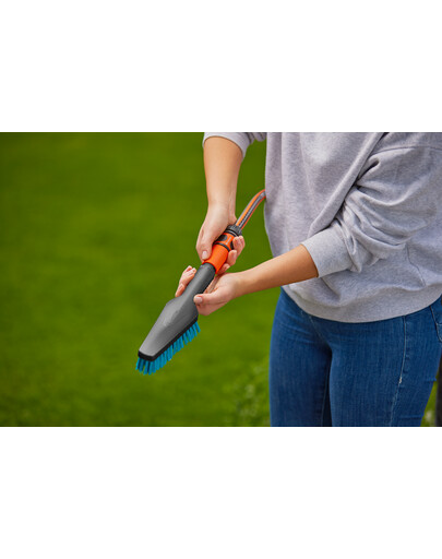 GARDENA Cleansystem spazzola manuale dura S