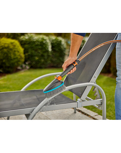GARDENA Cleansystem spazzola manuale morbida M
