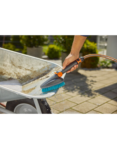 GARDENA Cleansystem spazzola manuale dura M