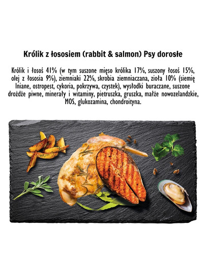 PAKA ZWIERZAKA Seventh Heaven Karma sucha Królik z łososiem M 9kg