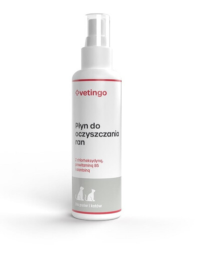 VETINGO Soluzione per la pulizia delle ferite 100 ml