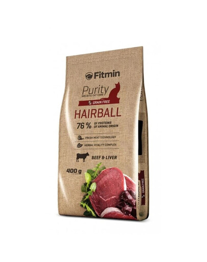 FITMIN Cat Purity Hairball 400g