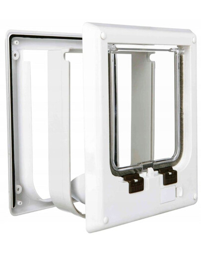 TRIXIE Porta per gatti 'freecat de luxe elettromagnetico bianco
