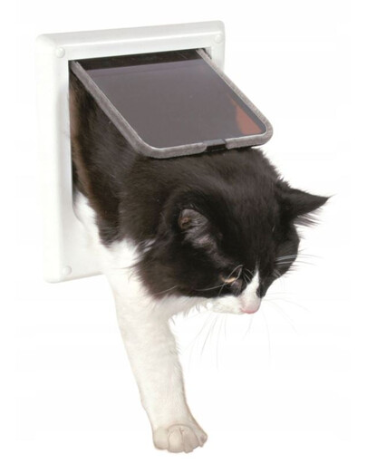 TRIXIE Porta per gatti 'freecat de luxe elettromagnetico bianco