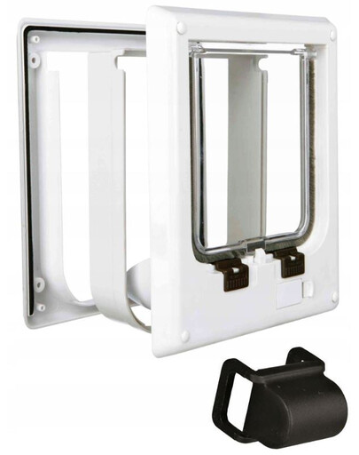 TRIXIE Porta per gatti 'freecat de luxe elettromagnetico bianco