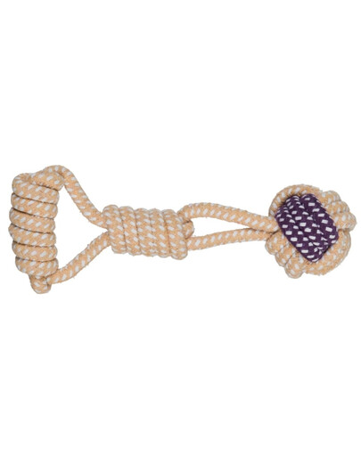 TRIXIE Junior Corda gioco con palla intrecciata 6 cm/23 cm