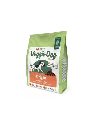 GREEN PETFOOD VeggieDog Origin con lenticchie rosse 900g