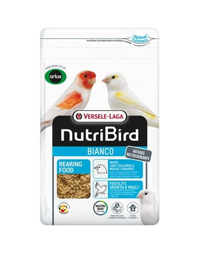 VERSELE-LAGA NutriBird Rearing Food Bianco 1kg cibo secco per uccelli bianchi