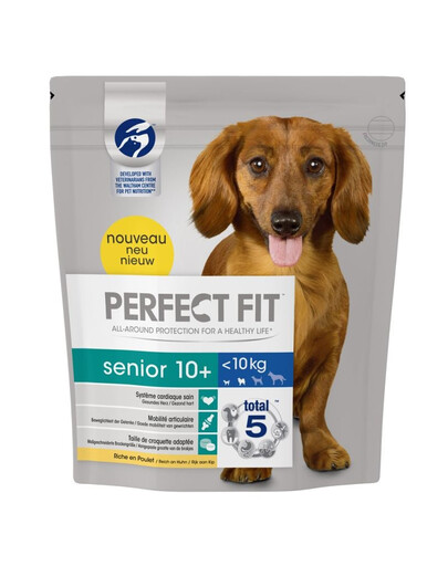 PERFECT FIT (Senior) 5x825g Cibo secco per cani ricco di pollo