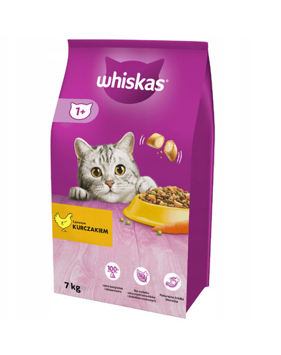 WHISKAS Adult Chicken Pollo 7kg