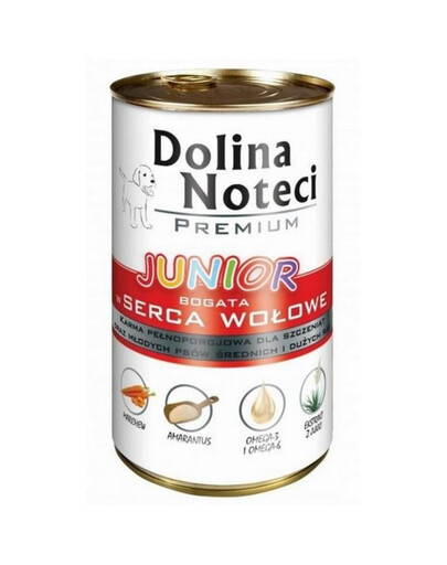 Junior Serca Wołowe 400 g