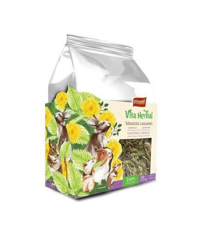 VITAPOL Vita Herbal per roditori e conigli, tarassaco 75g