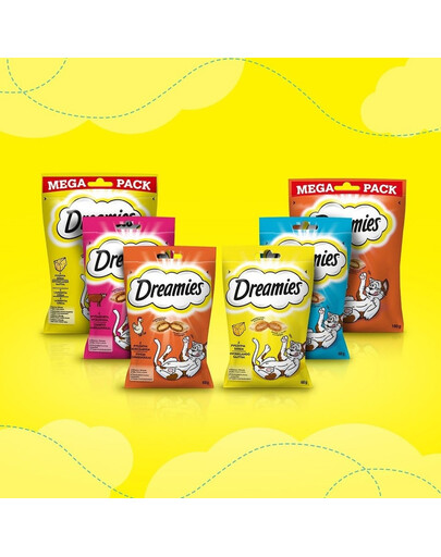 DREAMIES 60g Bocconcini per gatti con deliziosa anatra
