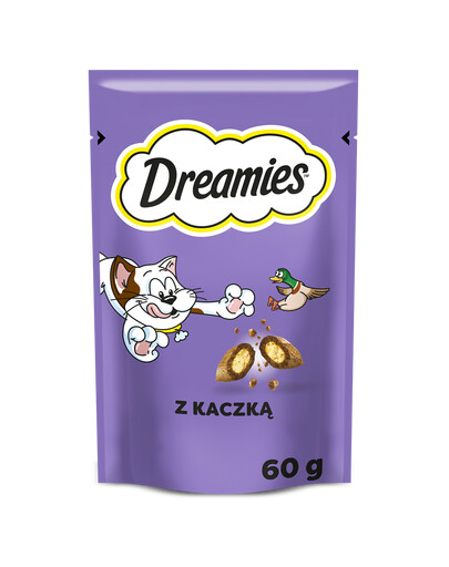DREAMIES 60g Bocconcini per gatti con deliziosa anatra