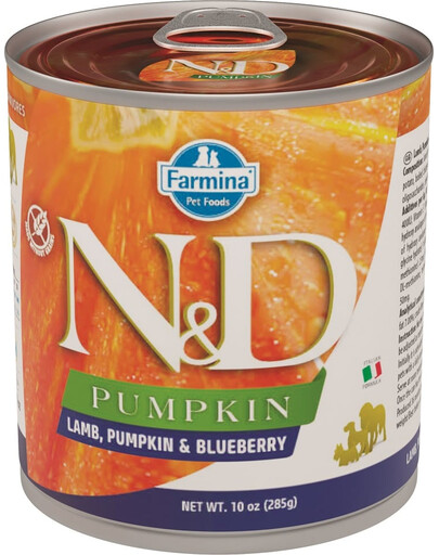 N&D Dog lamb&pumpkin&blueberry 285 gr