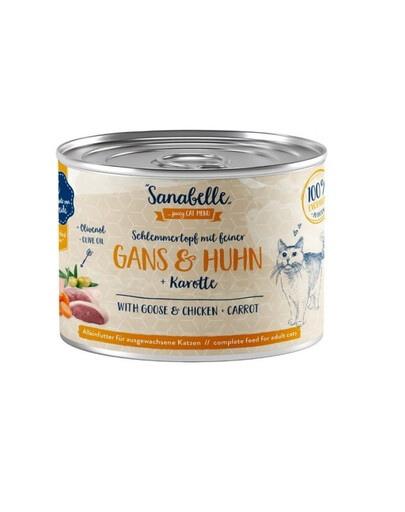 Gęś & Kurczak 380 g mokra karma dla dorosłych kotów