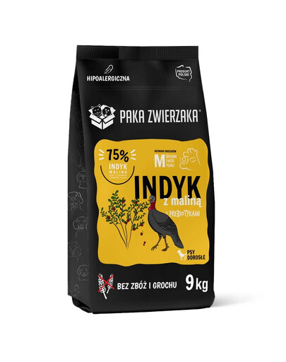 PAKA ZWIERZAKA Seventh Heaven Karma sucha Indyk z maliną dla psa 9 kg