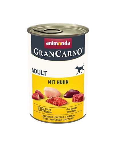 ANIMONDA Grancarno 400 g bezzbożowa puszka dla psa