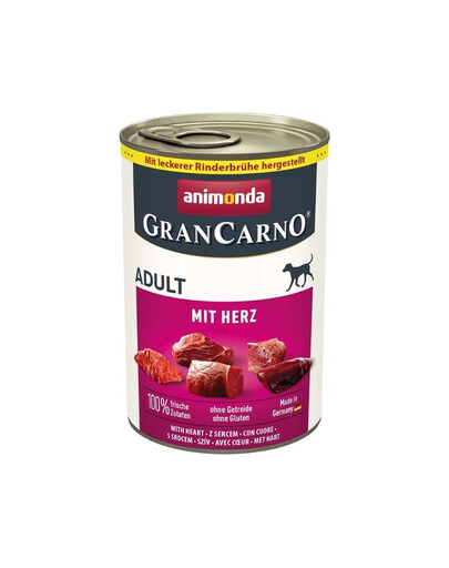 ANIMONDA Grancarno 400 g bezzbożowa puszka dla psa