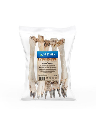 Racica sarny biała 5szt.