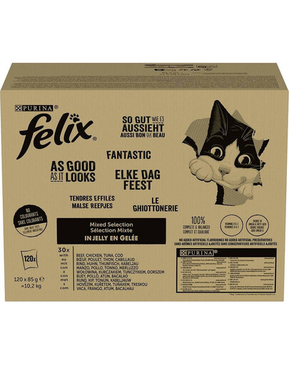 FELIX Mix sapori 120x85g