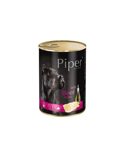 PIPER z żołądkami wołowymi 400 g mokra karma dla dorosłych psów