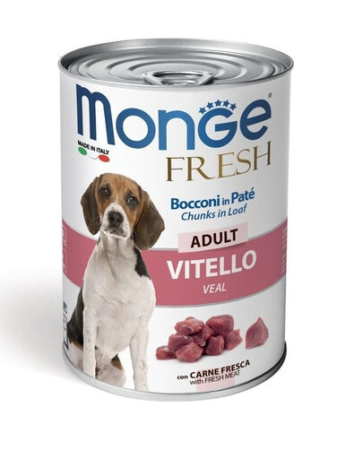 Fresh Dog Adult Cielęcina w cieście 400g