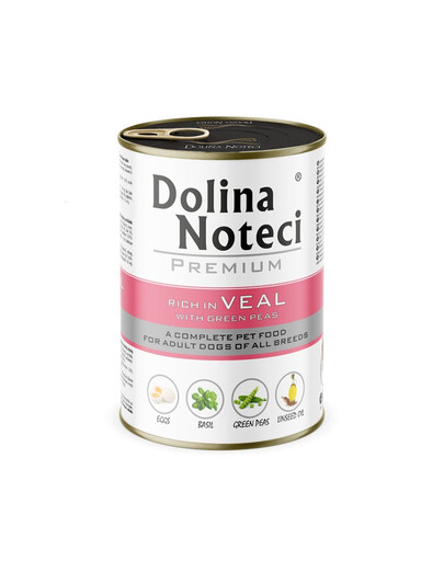 DOLINA NOTECI Premium Ricca di vitello con piselli 400 g