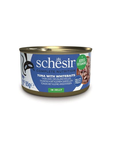 SCHESIR Tonno con alici in gelatina per gatti 85 g