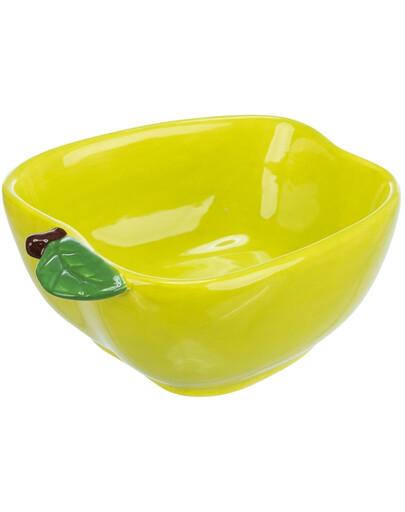 TRIXIE Ciotola in ceramica per roditori a forma di mela 180 ml