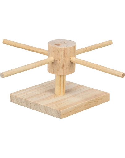 TRIXIE Mangiatoia girevole per roditori 22 x 8 x 22 cm