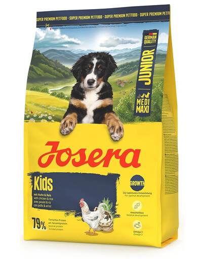 JOSERA Junior Kids 3kg per giovani cani di razze medie e grandi