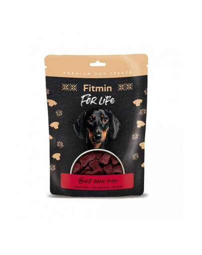 FITMIN For Life Beef Bone Mini 70 g mini cubetti di manzo per cani