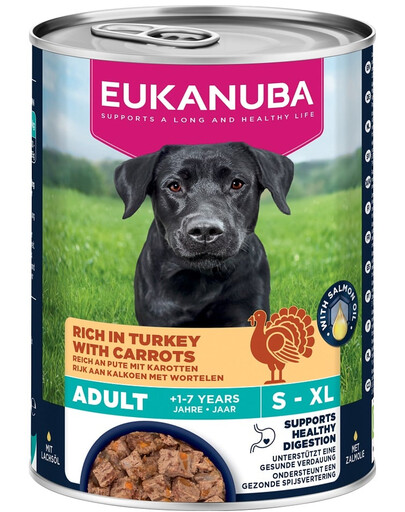 EUKANUBA Life Care Adult Rich in Turkey 400 g paté per cani ricco di tacchino e carote
