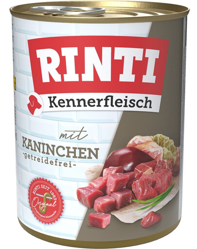 RINTI Kennerfleisch Rabbit coniglio 800 g