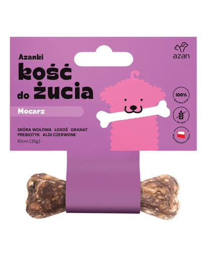 AZANKI Osso da masticare Mocarz per cuccioli 10cm